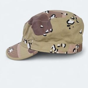 Kbethos Camouflage Military Cap Women's Size XL Cadet Hat